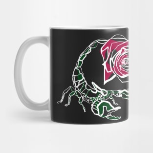 Single Line - Scorpio (White) Mug